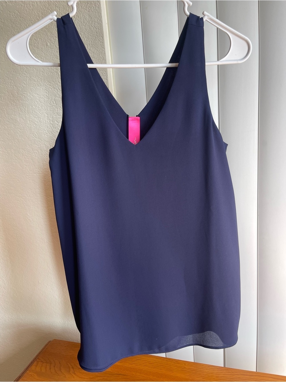 Lilly Pulitzer Florin Reversible Tank True Navy Size XXS - Picture 6 of 15